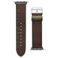 Ted Baker Ted Logo Leather Apple Watch Strap (42/ 44 MM) - Brown