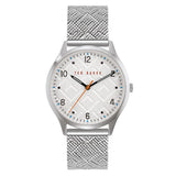 Ted Baker Manhatt Silver Mesh Watch (BKPMHS001)