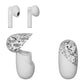 Teenage Mutant Ninja Turtles Graffiti TWS Earbuds - White