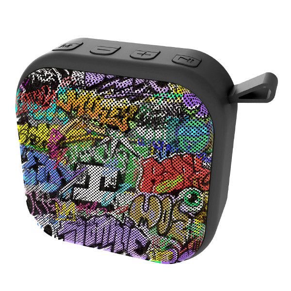 Teenage Mutant Ninja Turtles Graffiti Mini Bluetooth Speaker - Black