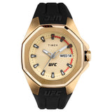 Timex UFC Pro Gold Dial Resin Strap Men’s Watch (TW2V57100)