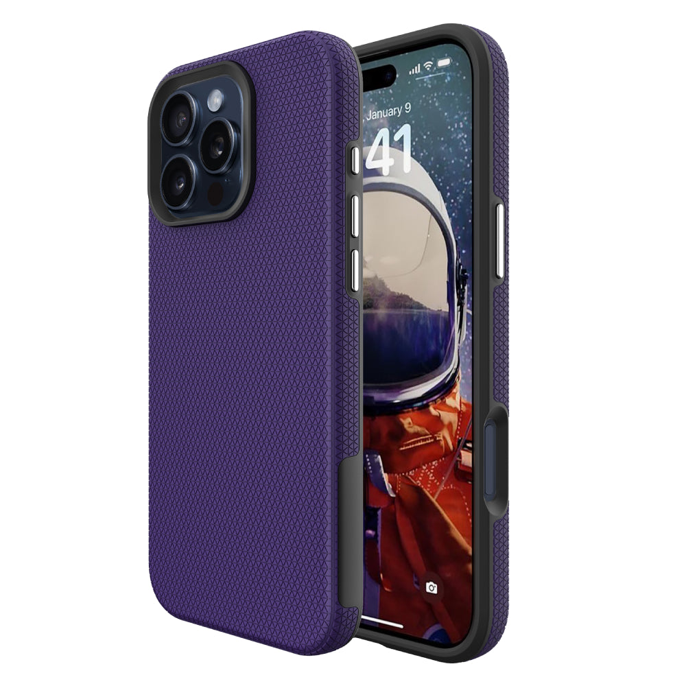 Soka Triangle Case (Suits iPhone 16 Pro) - Purple
