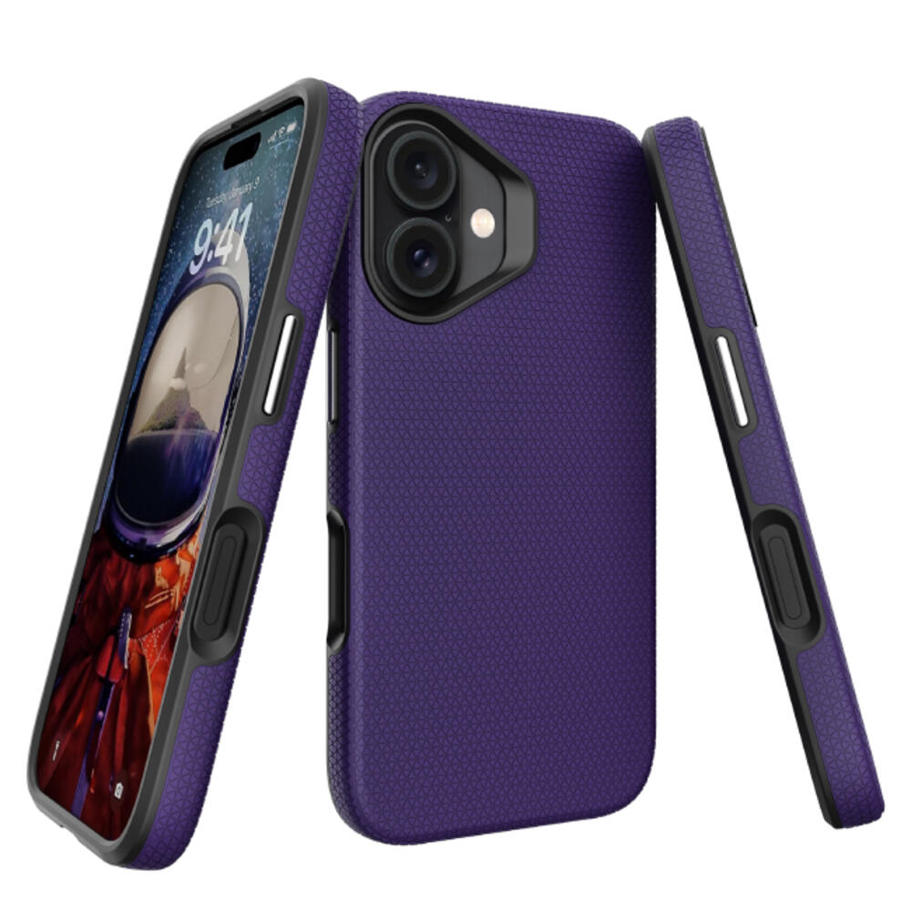 Soka Triangle Case (Suits iPhone 16) - Purple