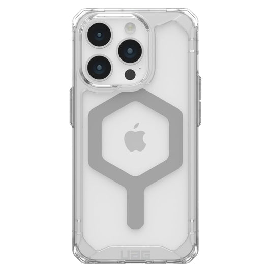 UAG Plyo MagSafe Case (Suits iPhone 16 Pro Max) - Ice/Silver