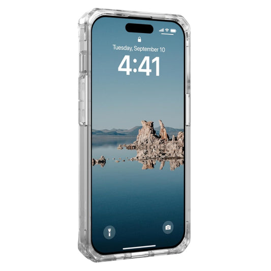UAG Plyo MagSafe Case (Suits iPhone 16 Pro Max) - Ice/Silver