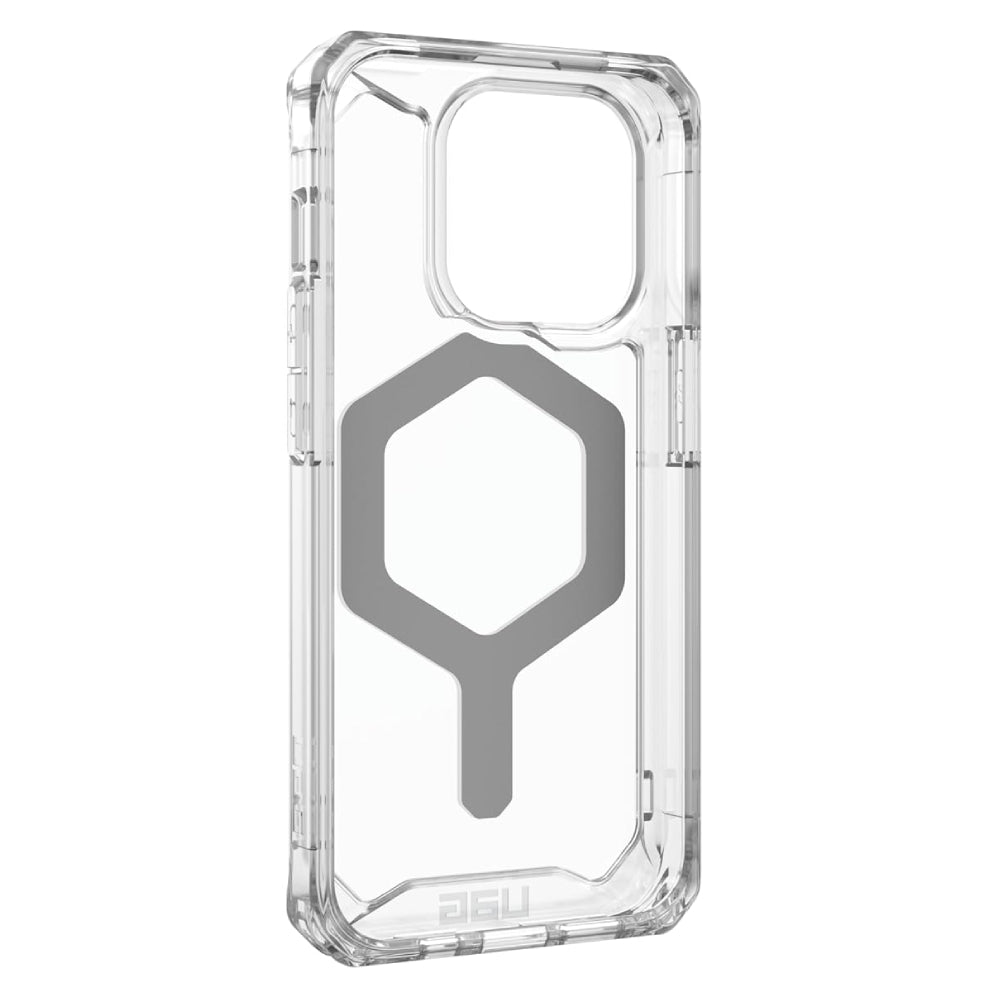UAG Plyo MagSafe Case (Suits iPhone 16 Pro) - Ice/Silver