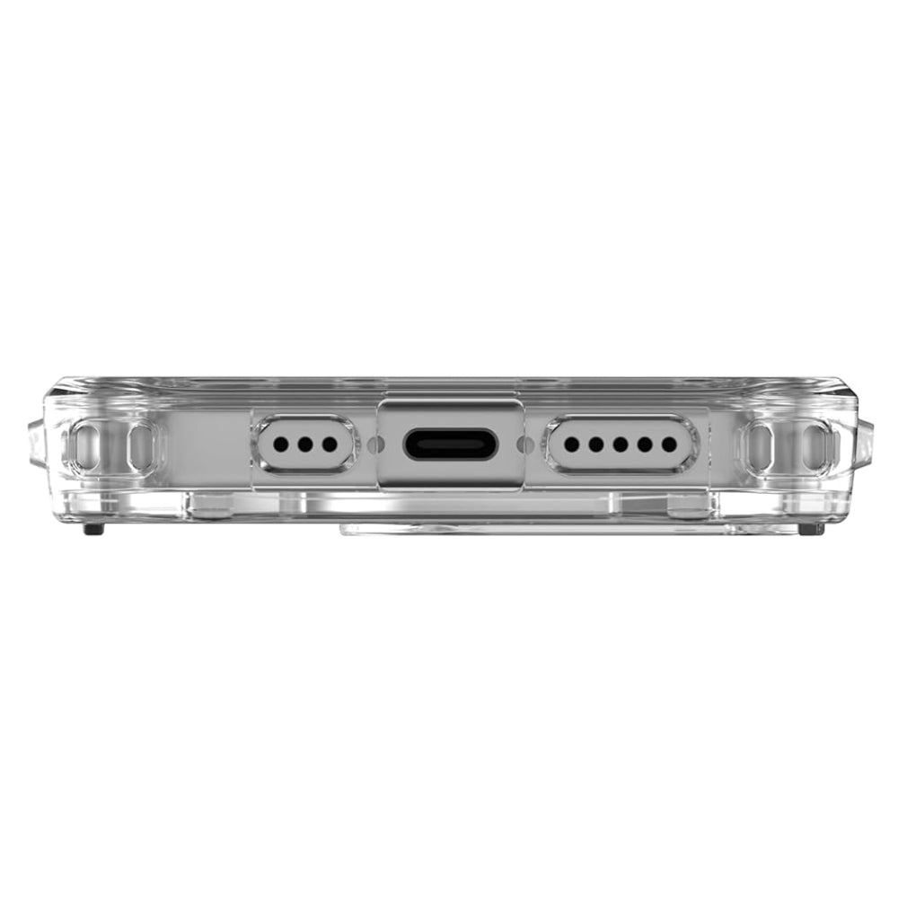 UAG Plyo MagSafe Case (Suits iPhone 16 Pro) - Ice/Silver