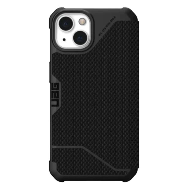 UAG Metropolis Folio Case (Suits iPhone 13 Pro) - Black