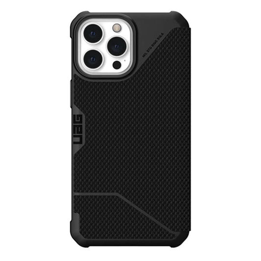UAG Metropolis Case (Suits iPhone 13 Pro Max) - Kevlar Black