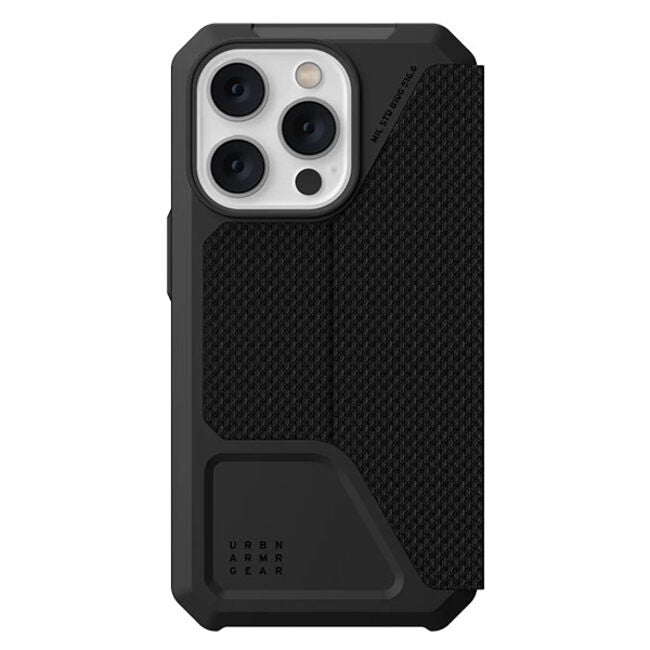 UAG Metropolis Case (Suits iPhone 14 Pro) - Kevlar Black