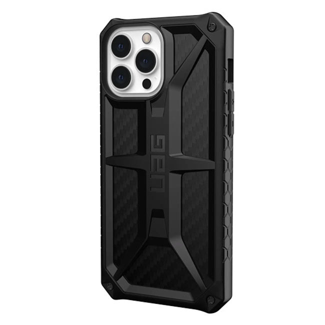 UAG Monarch Carbon Fiber Case (Suits iPhone 13 Pro Max) - Black
