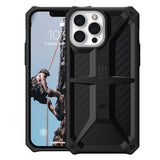 UAG Monarch Carbon Fiber Case (Suits iPhone 13 Pro Max) - Black