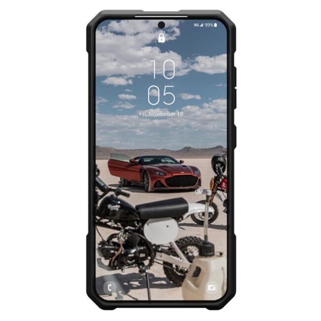 UAG Monarch Kevlar Case (Suits Galaxy S24) - Black