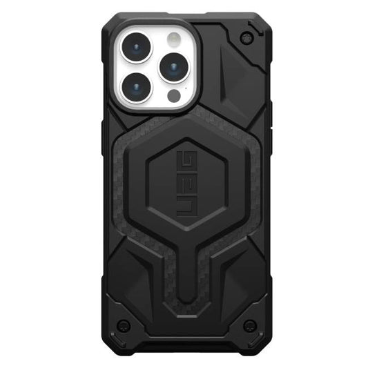 UAG Monarch Pro MagSafe Case (Suits iPhone 16 Pro) - Carbon Fiber