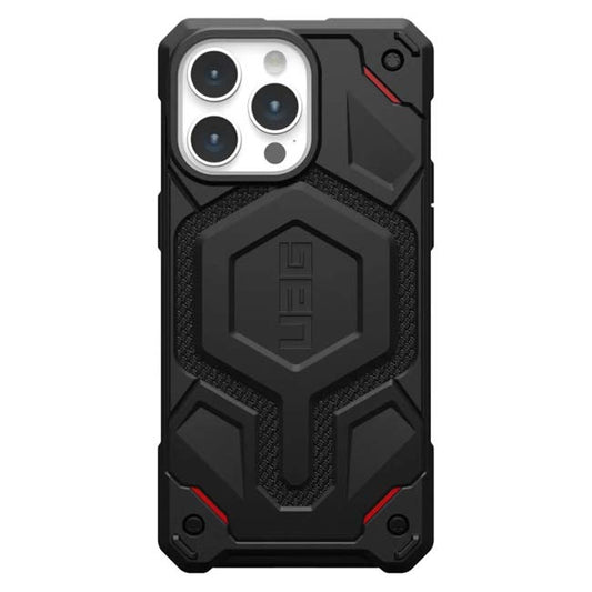 UAG Monarch Pro MagSafe Case (Suits iPhone 15 Pro) - Kevlar Black