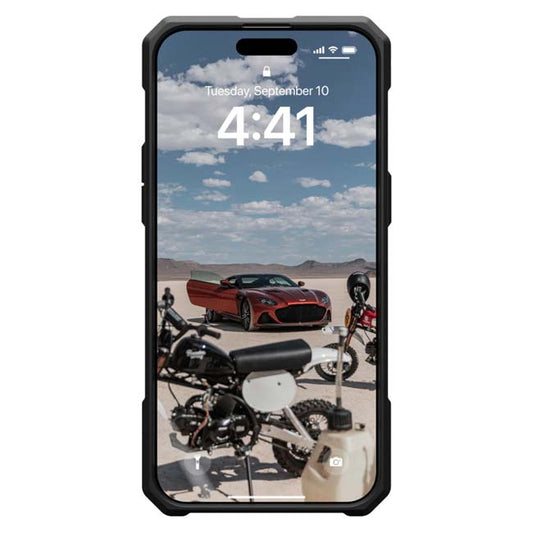 UAG Monarch Pro MagSafe Case (Suits iPhone 15 Pro) - Kevlar Black