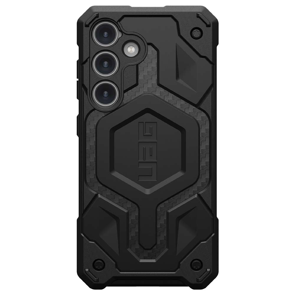 UAG Monarch Pro Magnetic Case (Suits Galaxy S24) - Carbon Fiber