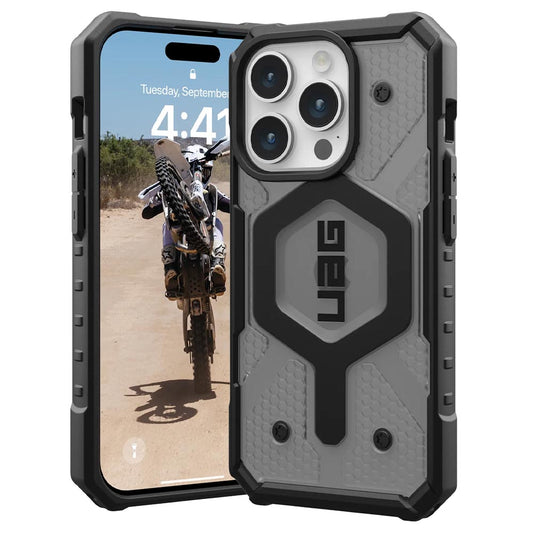 UAG Pathfinder MagSafe Case (Suits iPhone 15 Pro) - Ash