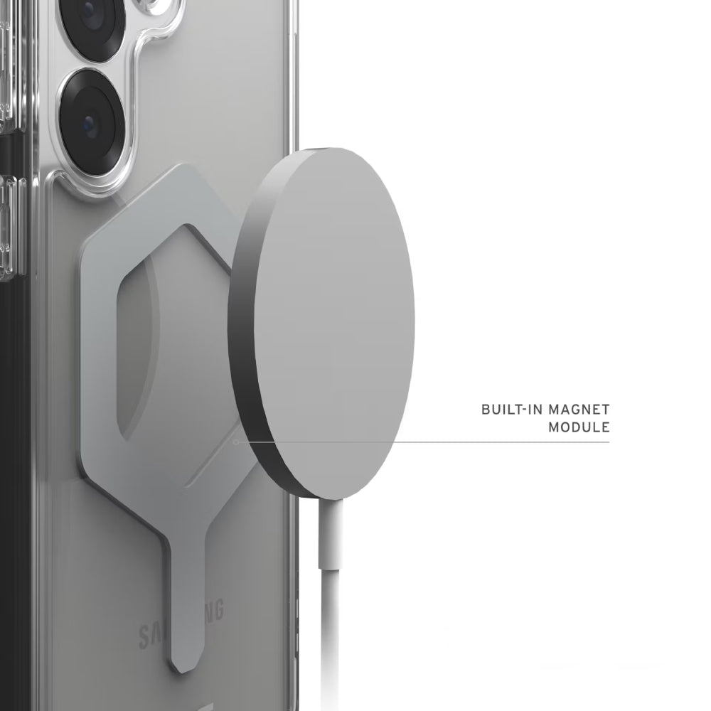 UAG Plyo Pro Magsafe Back Case (Suits Galaxy S25) - Ice/Silver