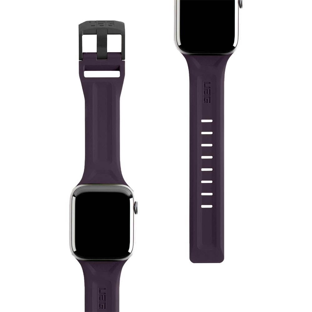 UAG Scout Silicone Strap for Apple Watch (41/40/38mm) - Eggplant