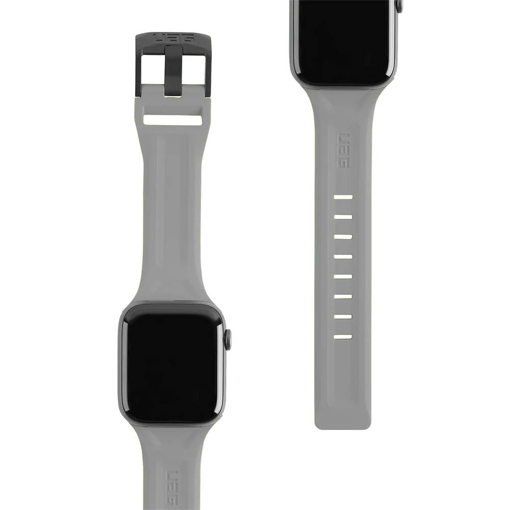 UAG Scout Silicone Strap for Apple Watch (41/40/38mm) - Silver