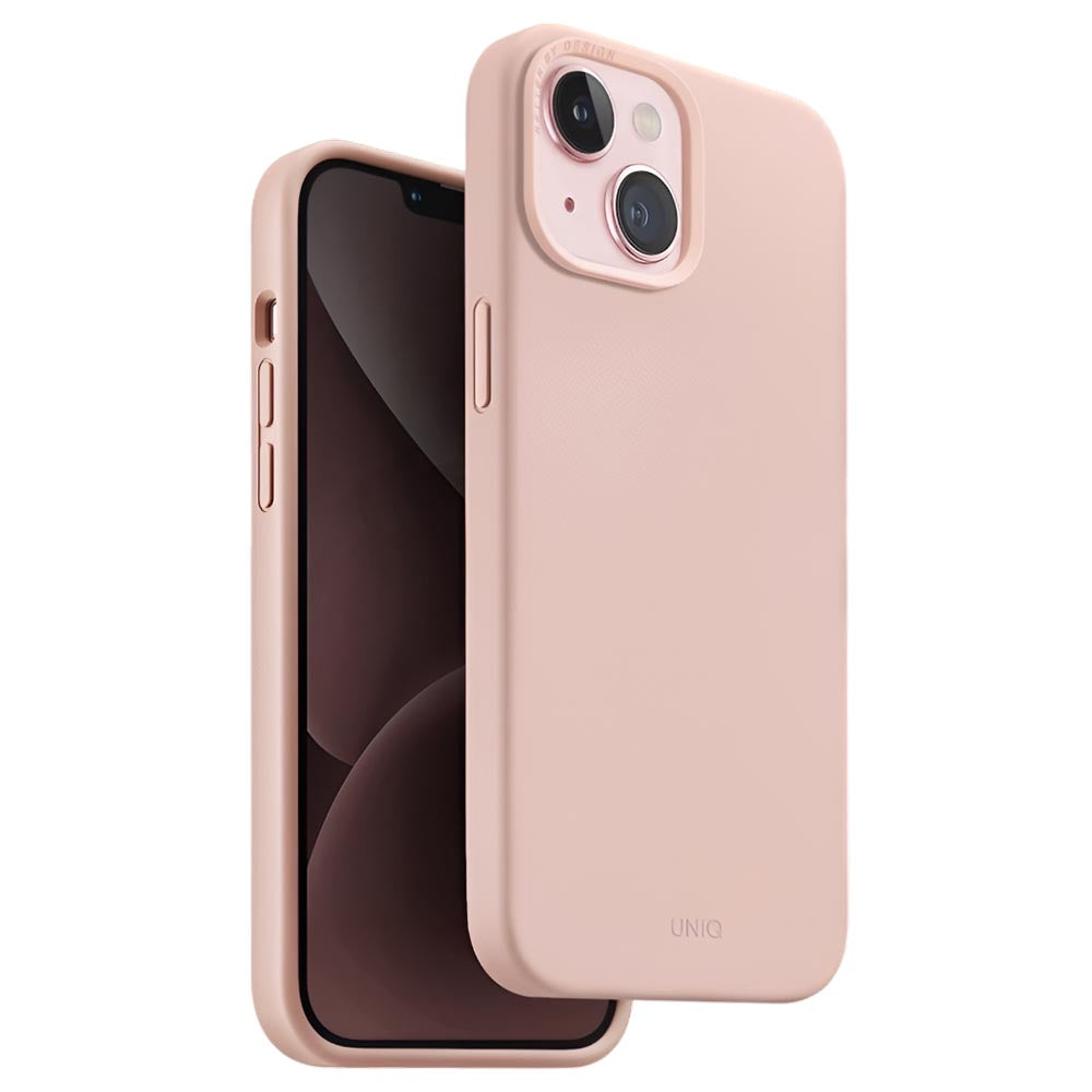 UNIQ Lino Hue MagSafe Case (Suits iPhone 15) - Pink