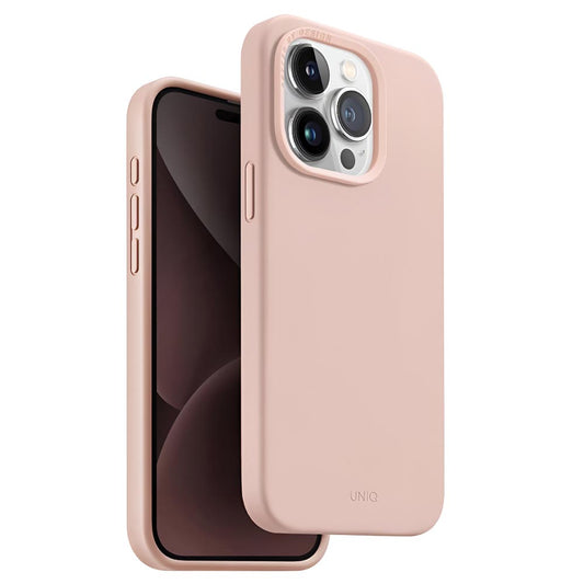 UNIQ Lino Hue MagSafe Case (Suits iPhone 15 Pro) - Pink