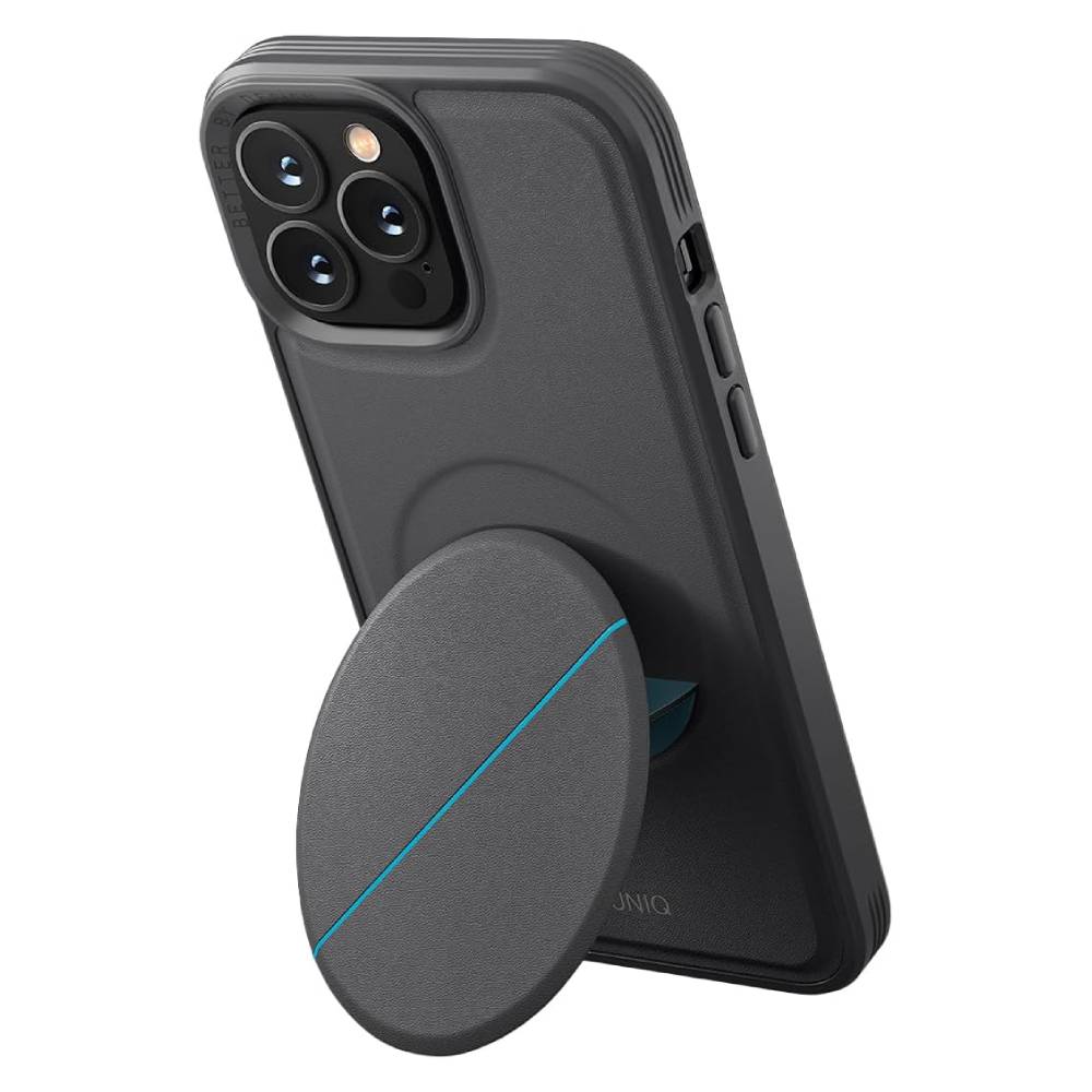 UNIQ NOVO MagneticPop Case (Suits iPhone 14 Pro Max) - Grey