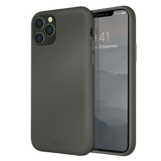 UNIQ Lino Hue Silicone Protective Case (Suits iPhone 11 Pro) - Grey