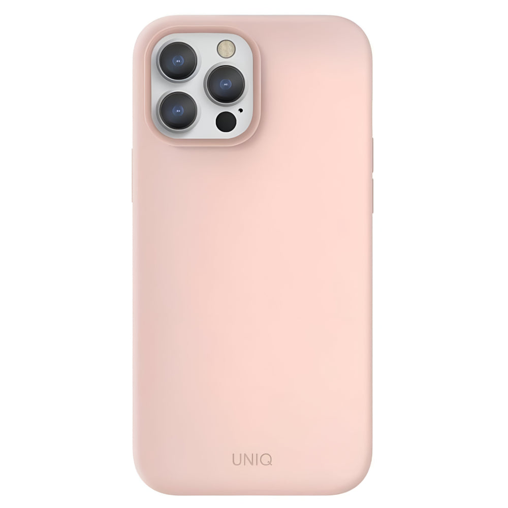 UNIQ Lino Hue Liquid Case (Suits iPhone 12 Pro Max) - Pink
