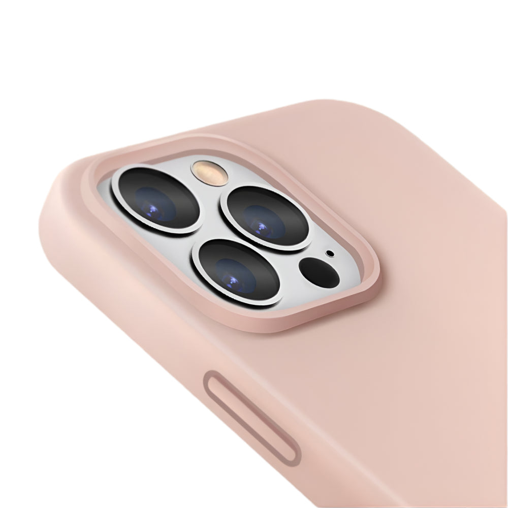 UNIQ Lino Silicone Liquid Case (Suits iPhone 13 Pro) - Pink