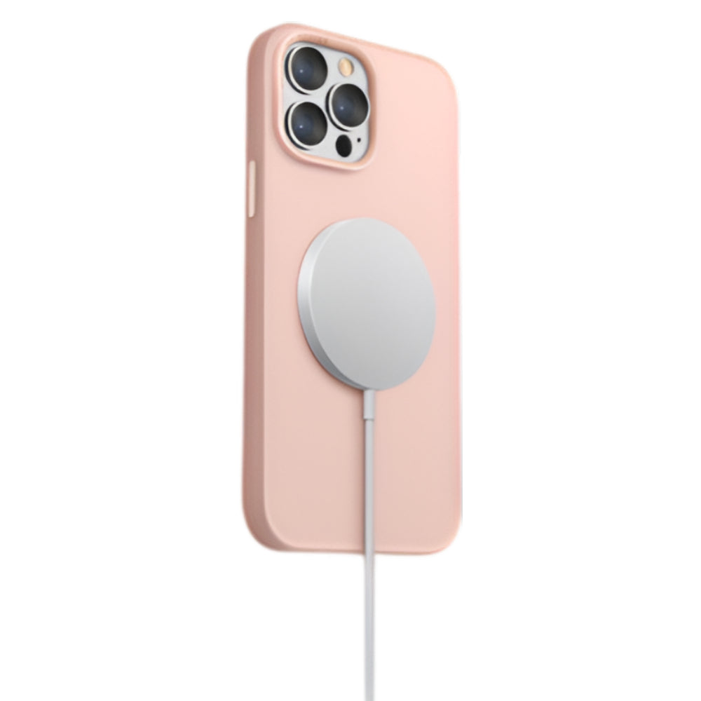 UNIQ Lino Hue Liquid MagSafe Case (Suits iPhone 14 Pro) - Pink