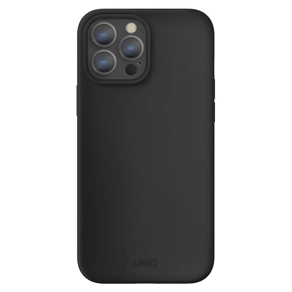 UNIQ Lino Hue Liquid MagSafe Case (Suits iPhone 14 Pro) - Black