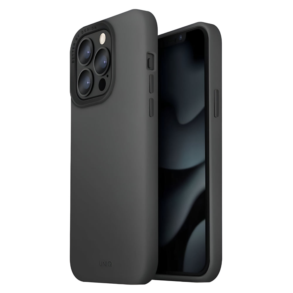 UNIQ Lino Hue Liquid MagSafe Case (Suits iPhone 13 Pro) - Grey
