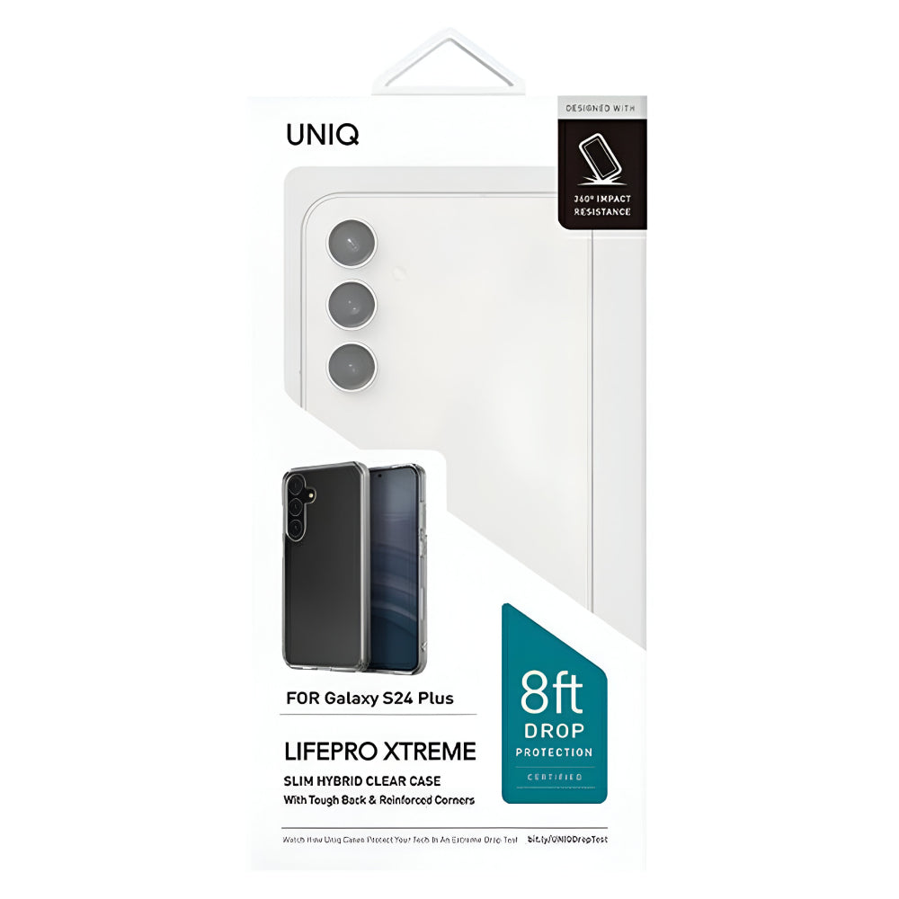 UNIQ Lifepro Xtreme Case (Suits Galaxy S24 Plus) - Clear