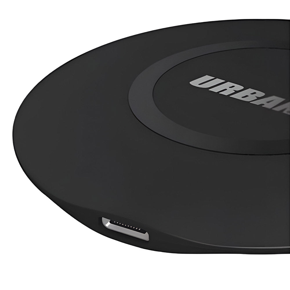 Urban Disc 15W Fast Wireless Charging Pad - Black