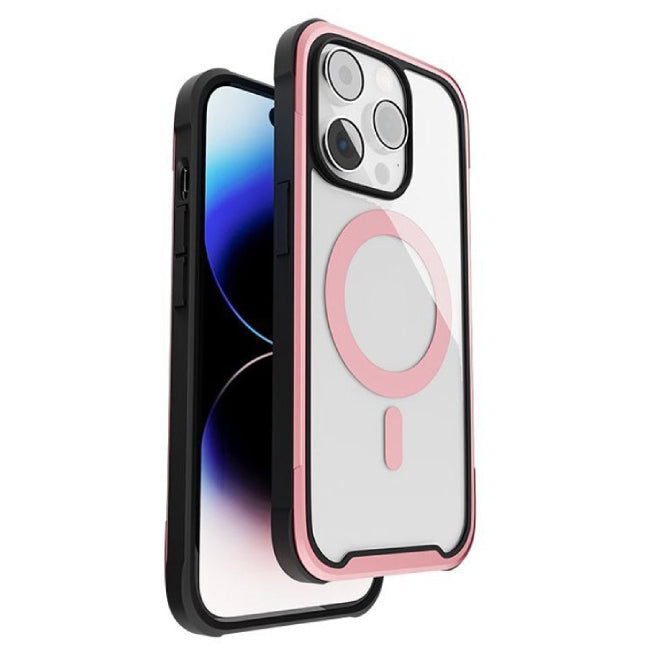 Urban Edge MagSafe Case (Suits iPhone 14 Plus) - Rose Gold