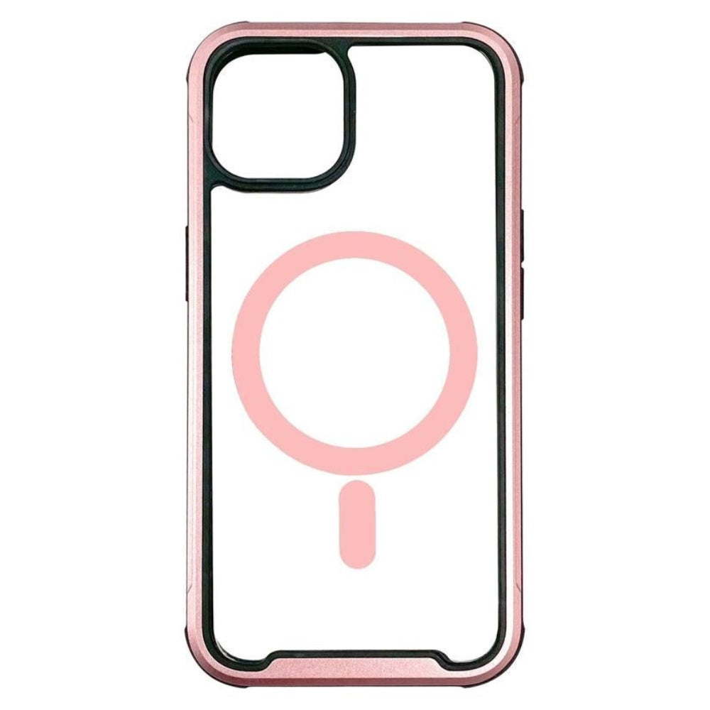 Urban Edge MagSafe Case (Suits iPhone 15) - Rose Gold