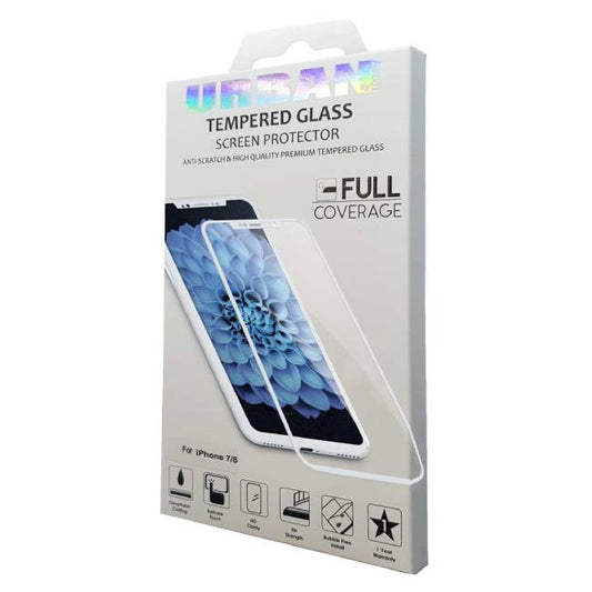 Urban Screen Protector (Suits iPhone 7/8) - White