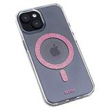 Bryten MagFX MagSafe Case (Suits iPhone 15) - Pink Glitter