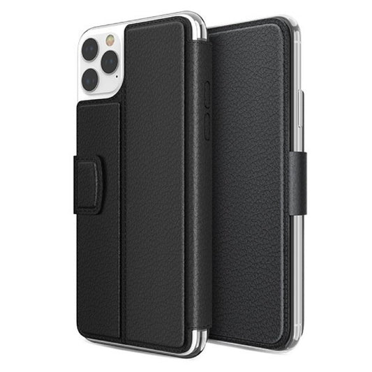 X-Doria Folio Air Wallet Flip Protective Case (Suits iPhone 11 Pro Max) - Black
