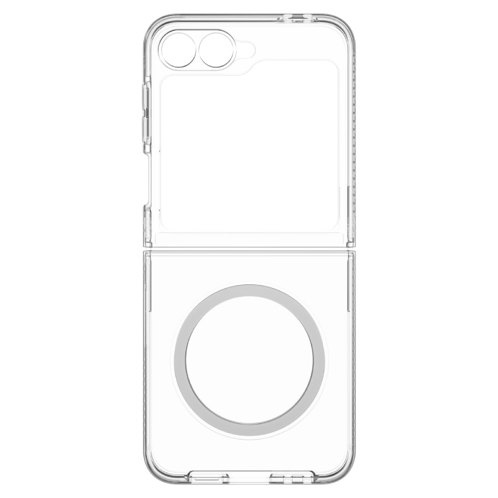 ZAGG Bridgetown Snap Magnetic Case (Suits Galaxy Z Flip 6) - Clear