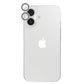 ZAGG Luxury Camera Rings Silver Glitter (Suits iPhone 16/ 16 Plus) - Silver