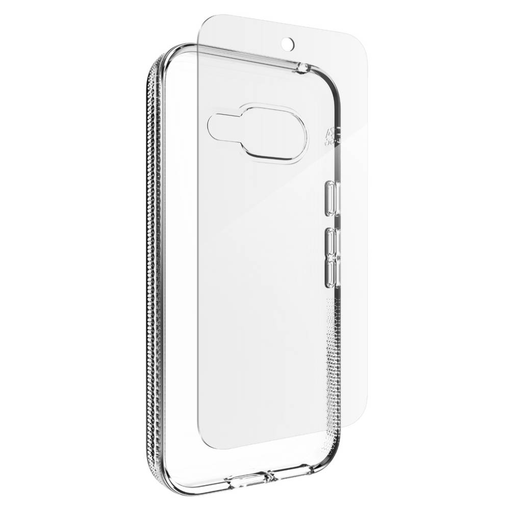 ZAGG Crystal Palace Case & Glass Elite Bundle (Suits Google Pixel 9A) - Clear