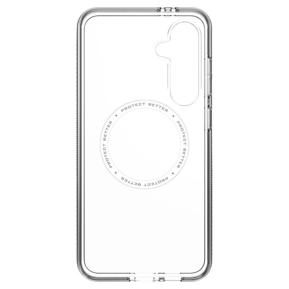 ZAGG Crystal Palace Snap Magnetic Case (Suits Galaxy S24 FE) - Clear