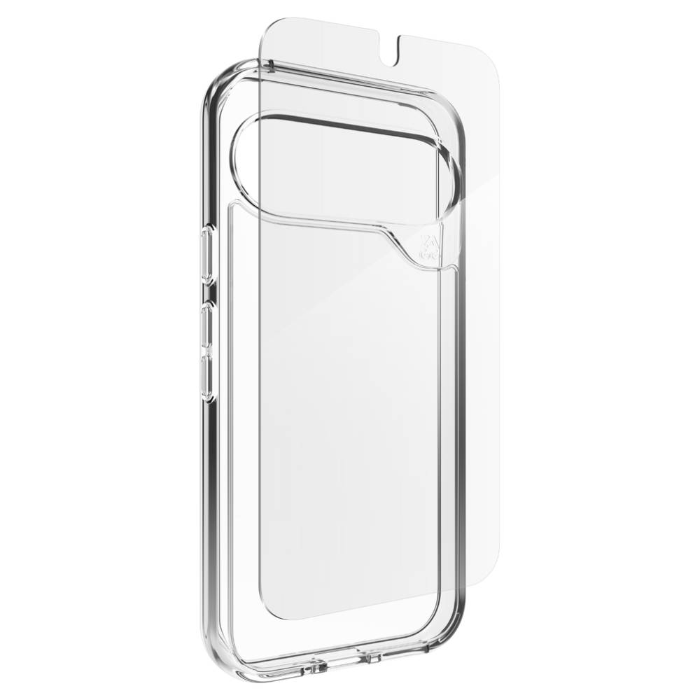 ZAGG Crystal Palace Case & Glass Elite Bundle (Suits Google Pixel 9 Pro XL) - Clear