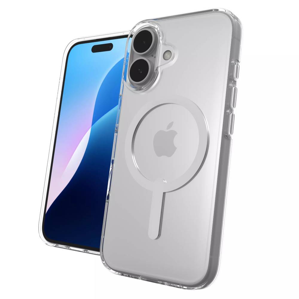 ZAGG Crystal Palace Lite Snap MagSafe Case (Suits iPhone 16) - Clear