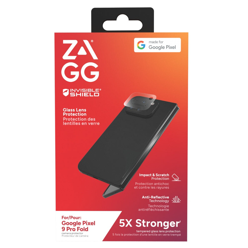 ZAGG Glass Elite Anti-Reflective Camera Lens Protector (Suits Google Pixel 9 Pro Fold)