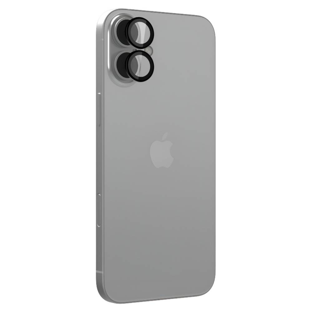 ZAGG Glass Elite Premium Camera Lens Protector (Suits iPhone 16/ 16 Plus) - Black