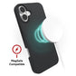 ZAGG Manhattan Snap MagSafe Case (Suits iPhone 16) - Black